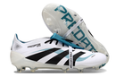 BOTA DE FUTBOL ADIDAS PREDATOR TONGUE FG ELITE - BLANCO/AZUL