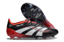 BOTA DE FUTBOL ADIDAS PREDATOR TONGUE FG ELITE - NEGRO/ROJO