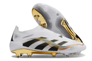 BOTA DE FUTBOL ADIDAS PREDATOR TONGUE FG ELITE - BLANCO/DORADA